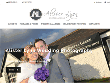 Tablet Screenshot of gretnagreenphotographers.com